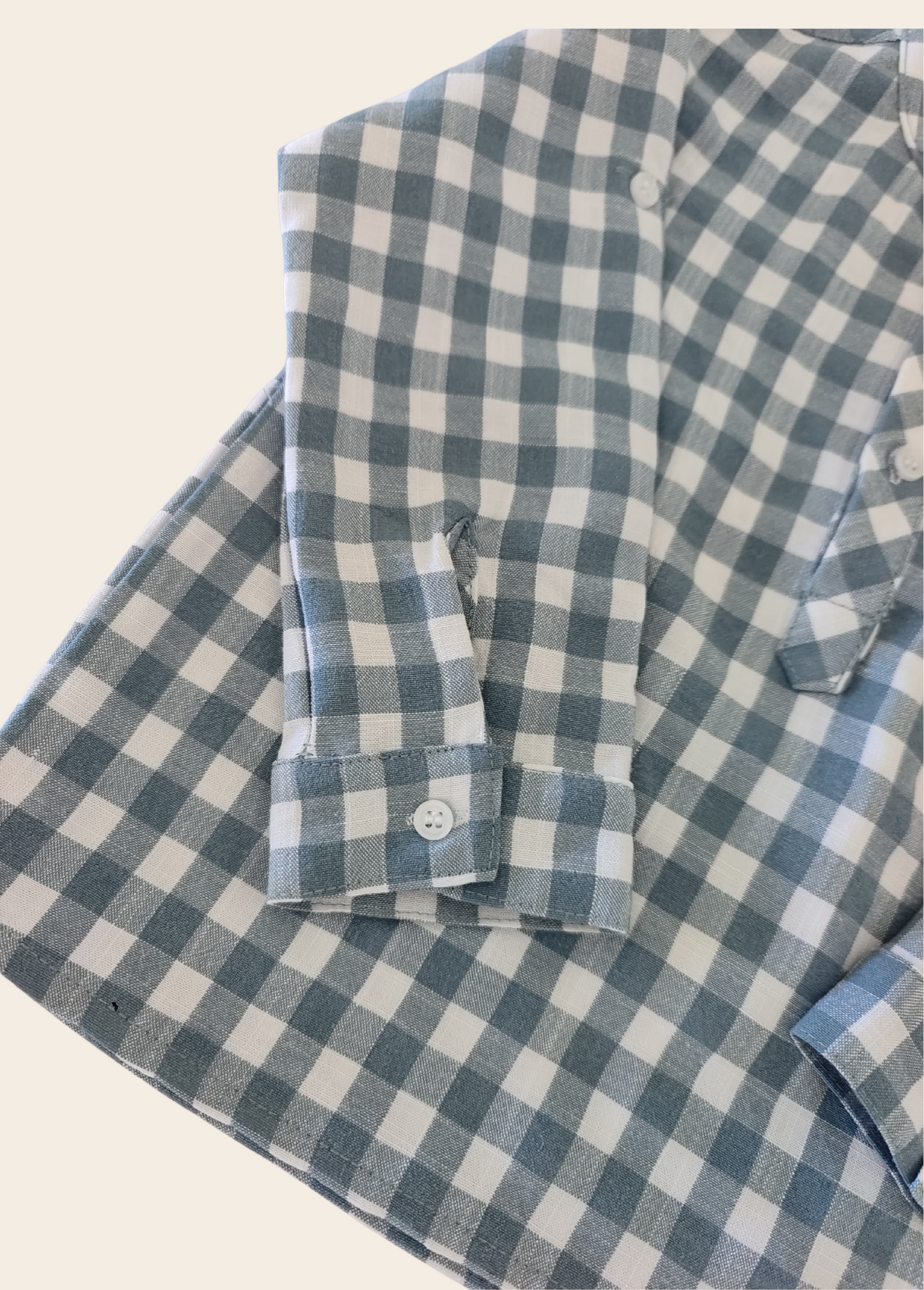 CAMISA NUUK CUADROS PETRÓLEO