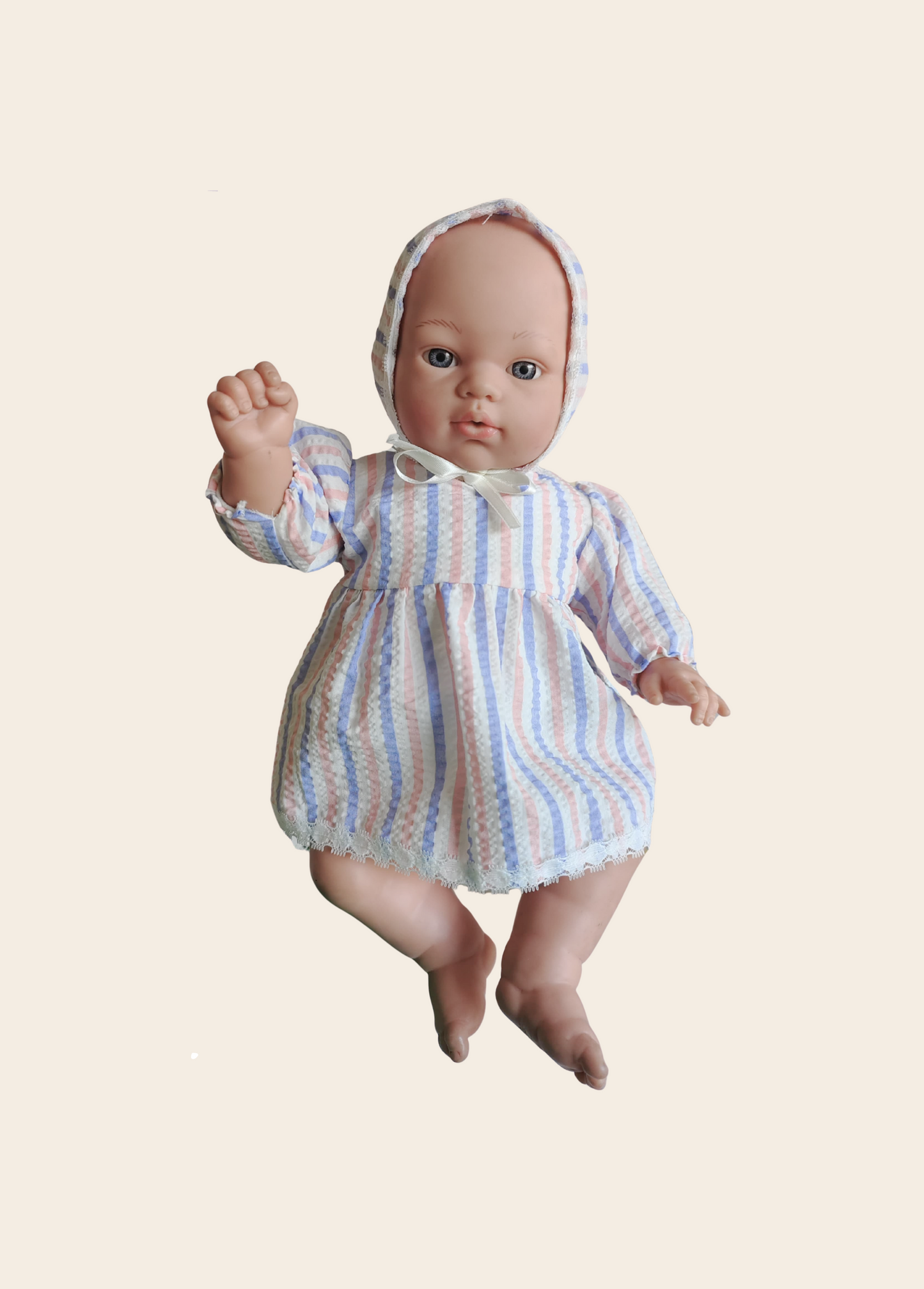 VESTIDO MUÑECA RAYAS