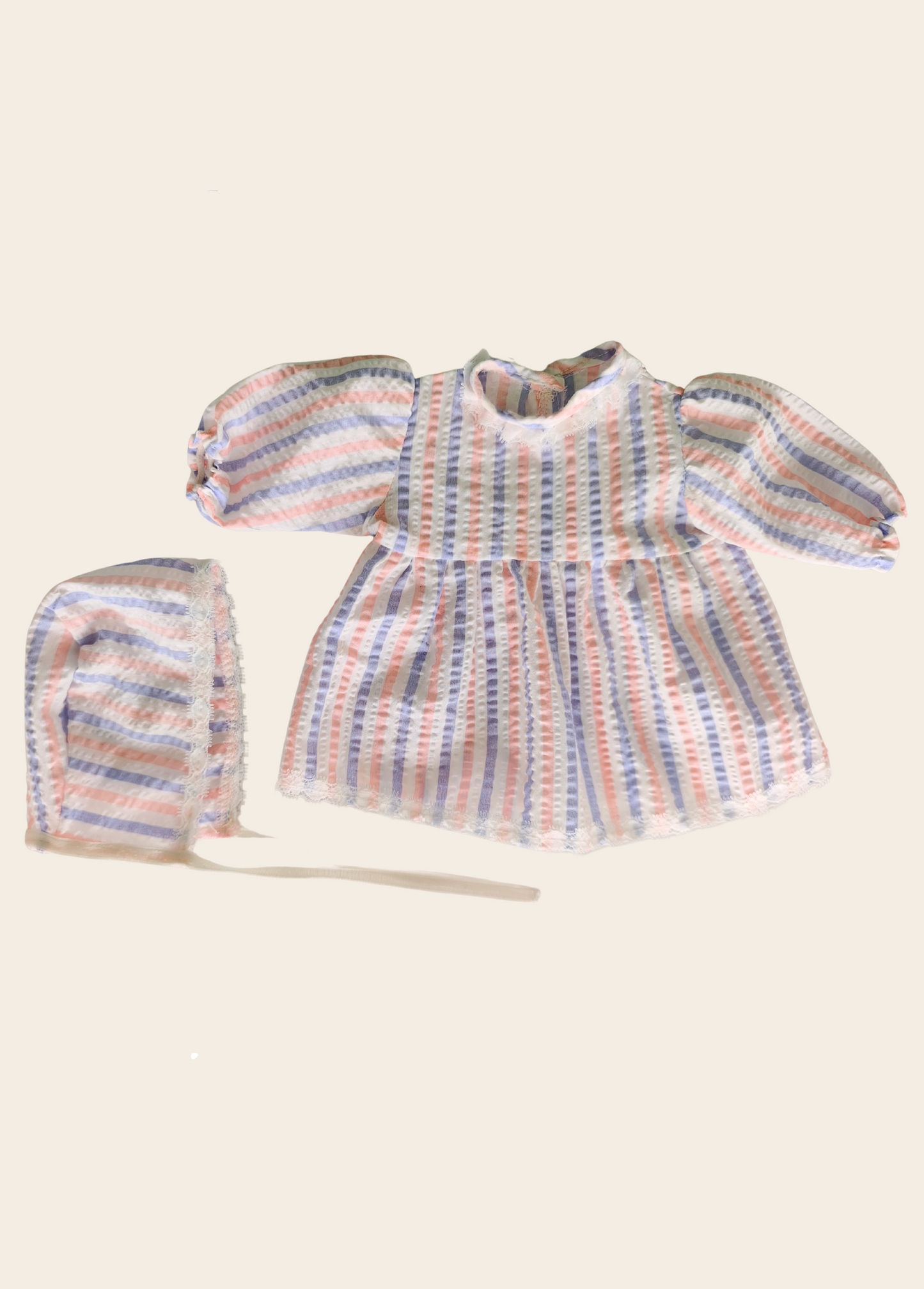 VESTIDO MUÑECA RAYAS
