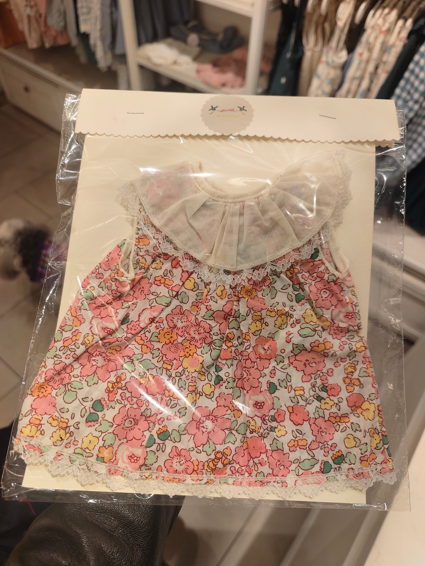VESTIDO MUÑECA ROSADO