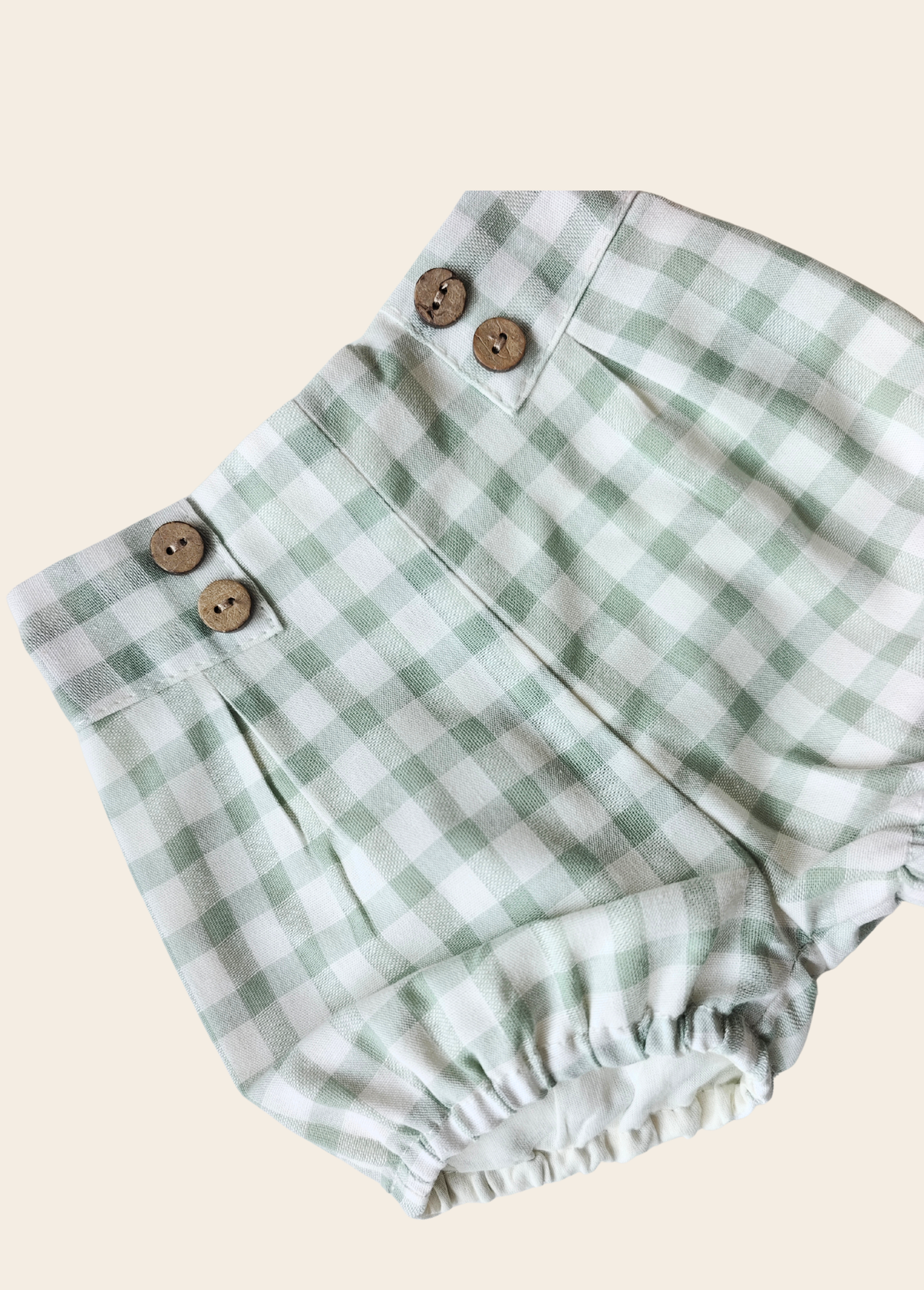Cubrepañal Platino Vichy Verde