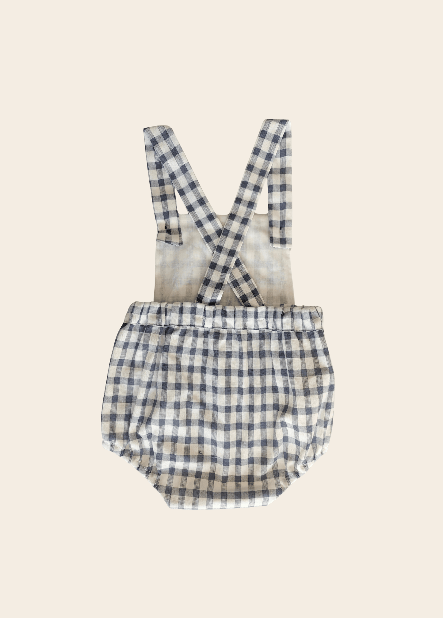 Mameluco Bari Vichy Azul