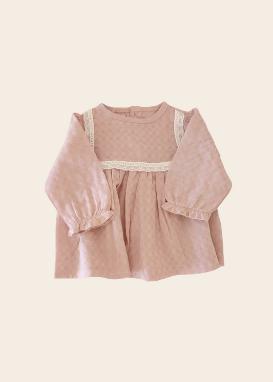 BLUSA SUIZA ROSADA