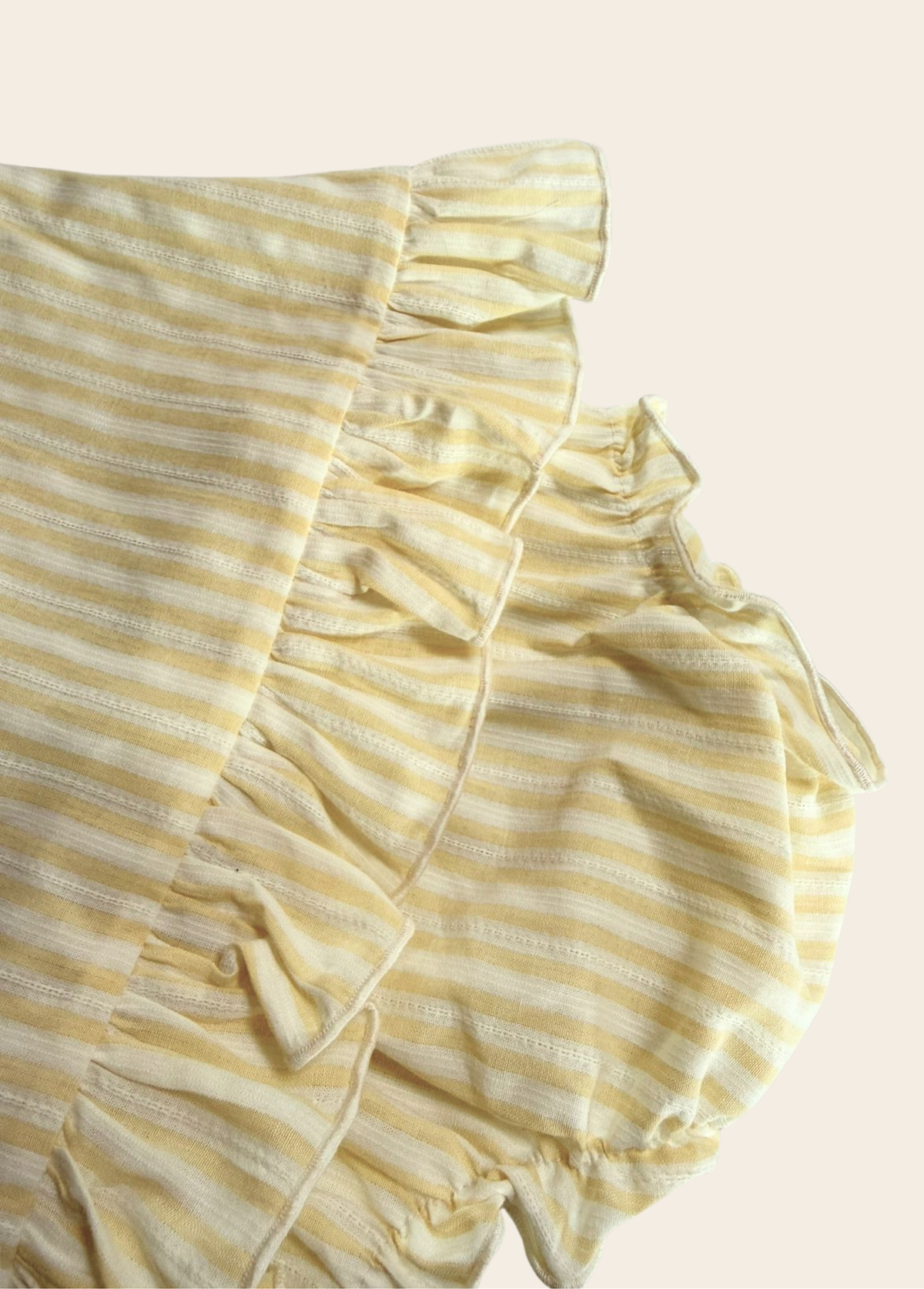 Conjunto Esmeralda Rayas Amarillas