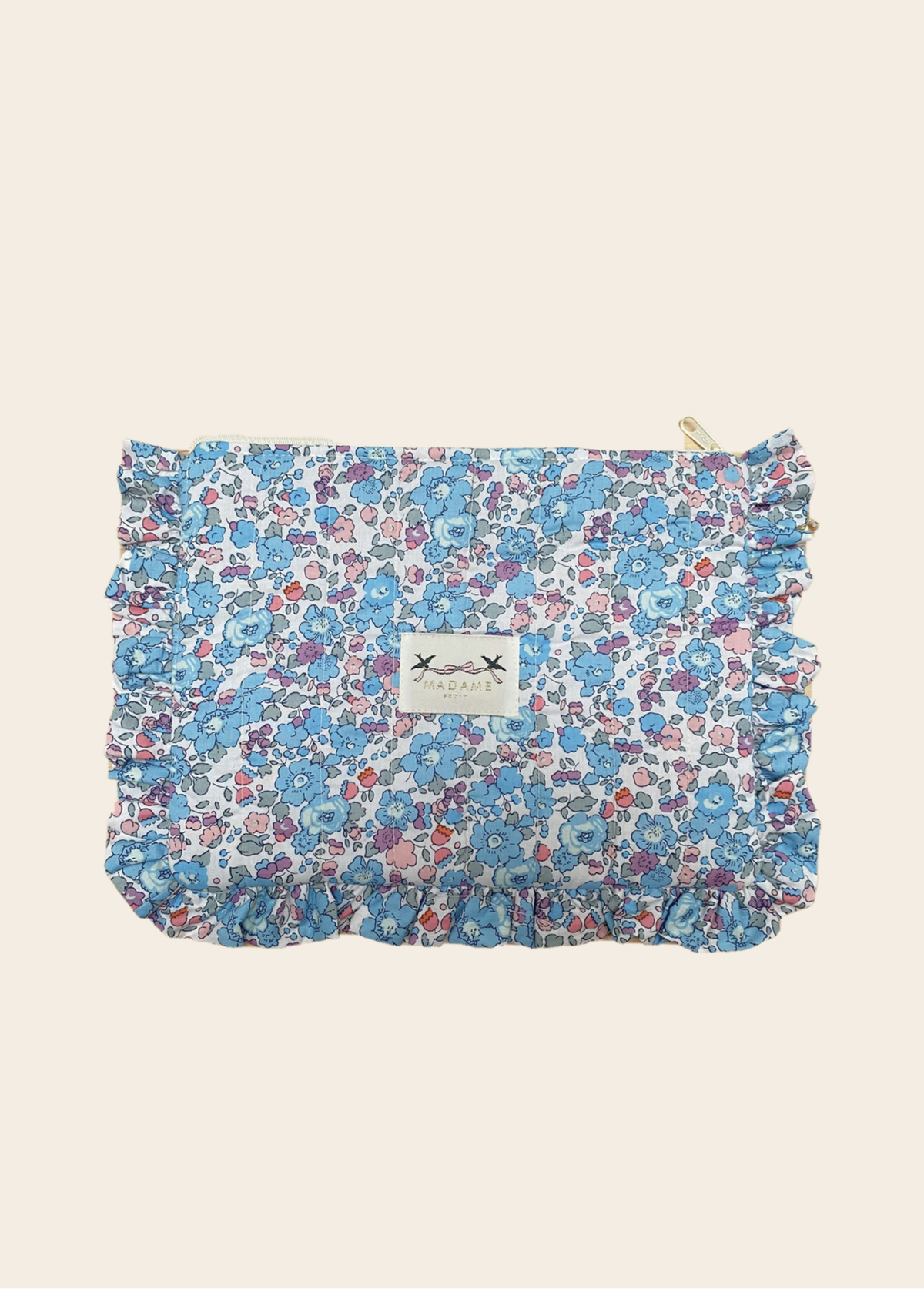 Pañalera Hermine Flores Azules