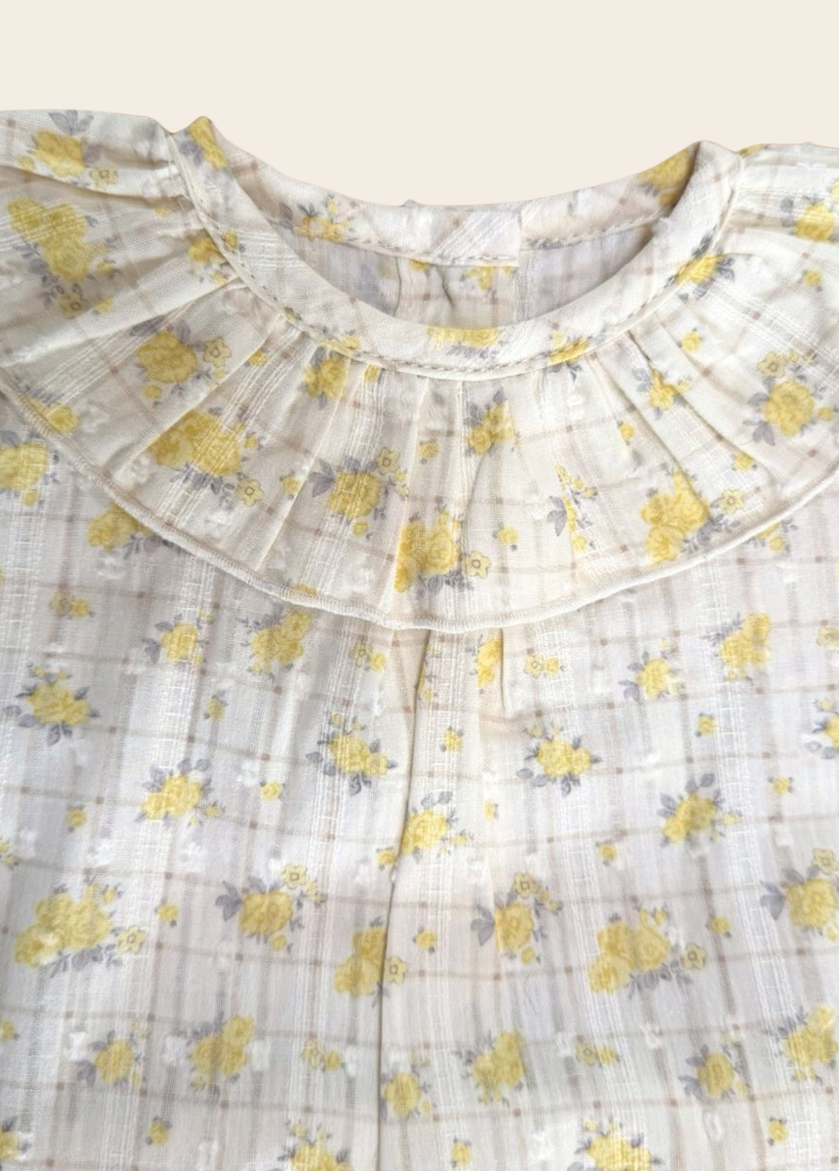 Conjunto Ópalo Flores Amarillas