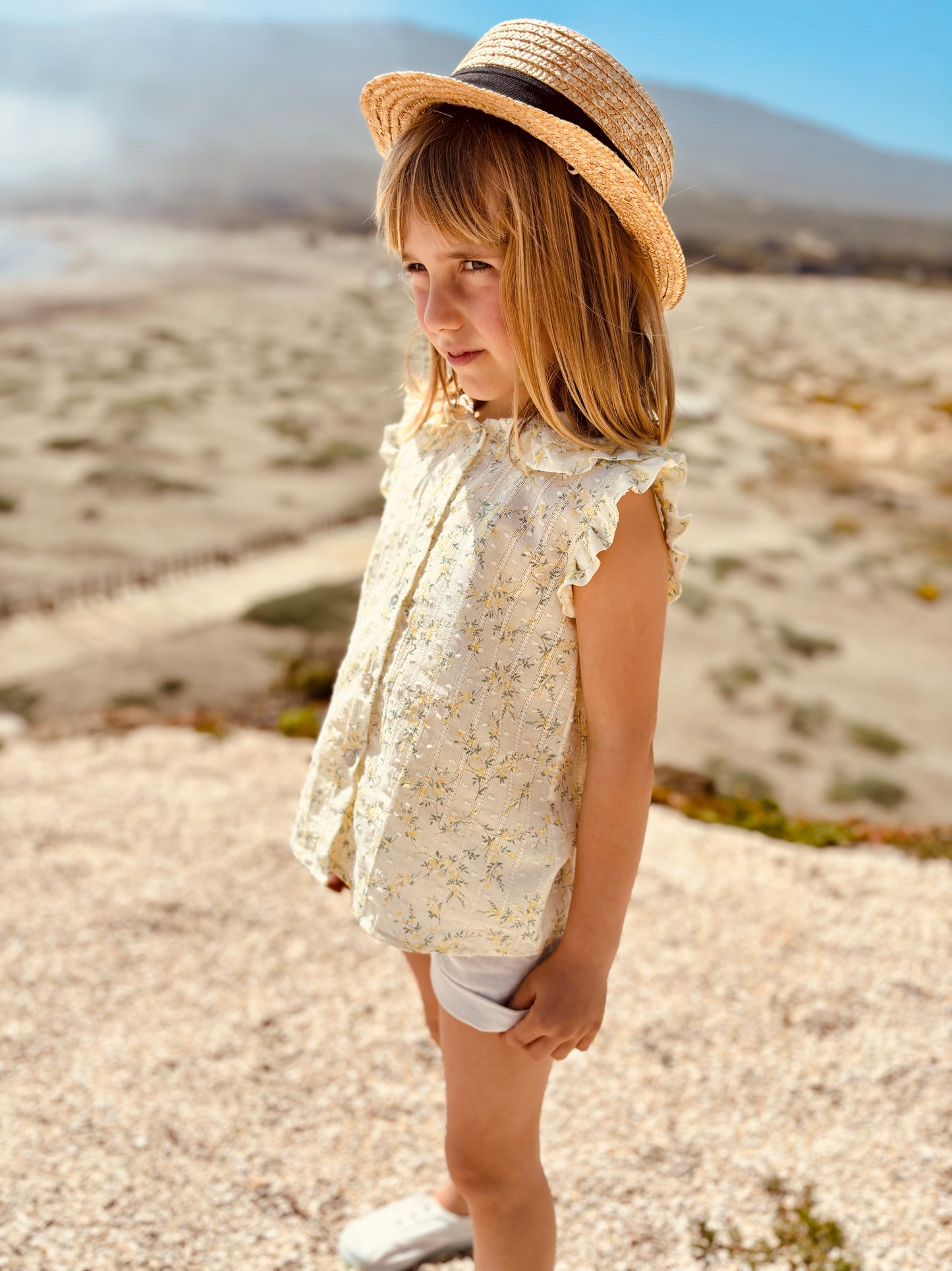BLUSA MAGNOLIA AMARILLA