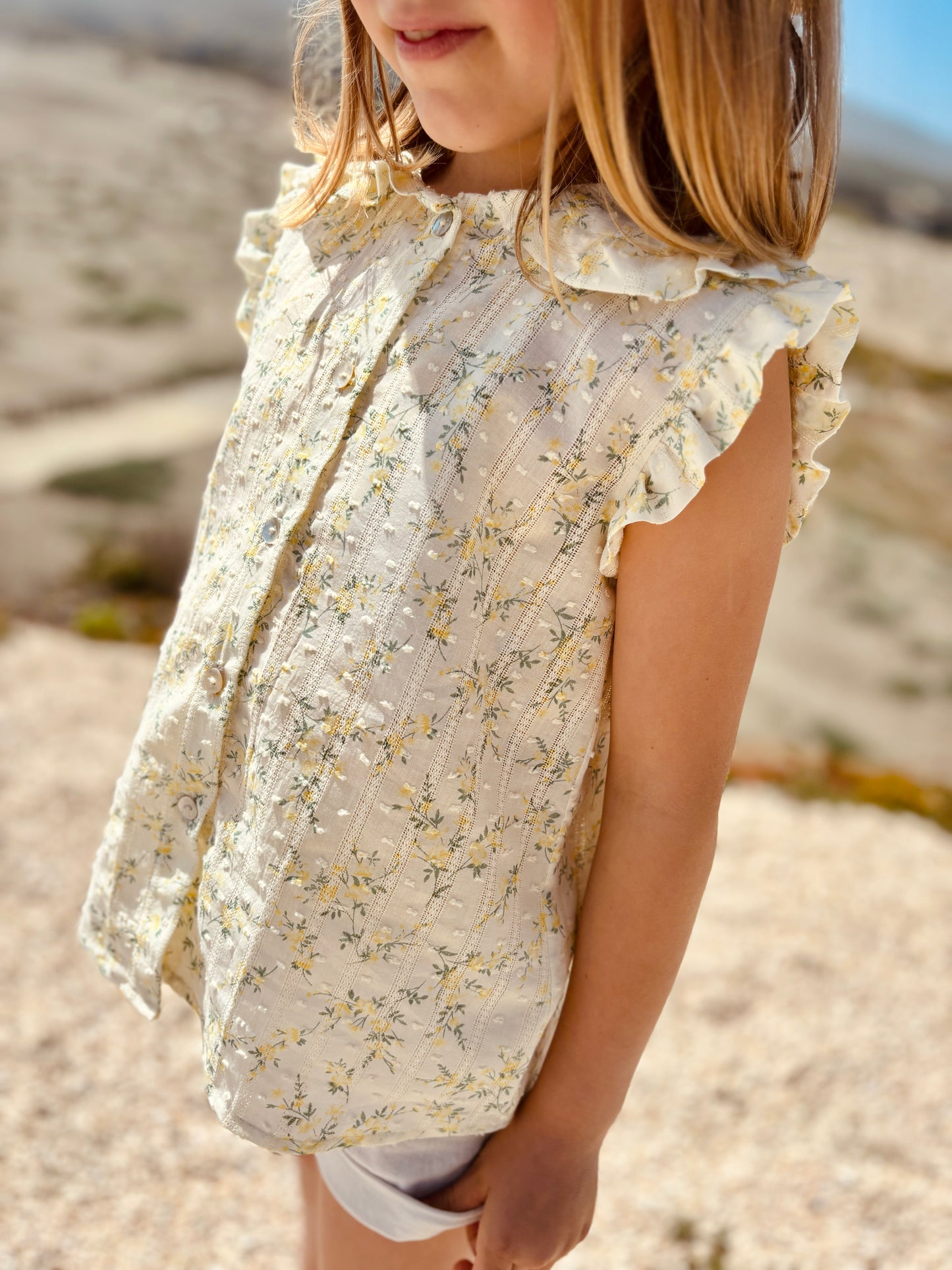 BLUSA MAGNOLIA AMARILLA