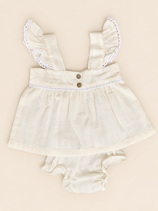 Conjunto Marfil Blanco