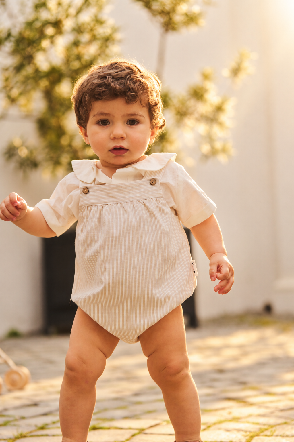 Ranita Zafiro Rayas Beige