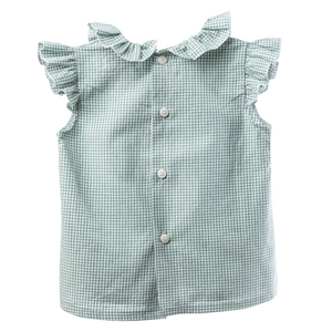 Blusa Cannes Vichy Verde