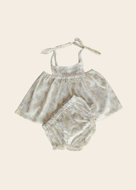 Conjunto Positano Flores Celestes