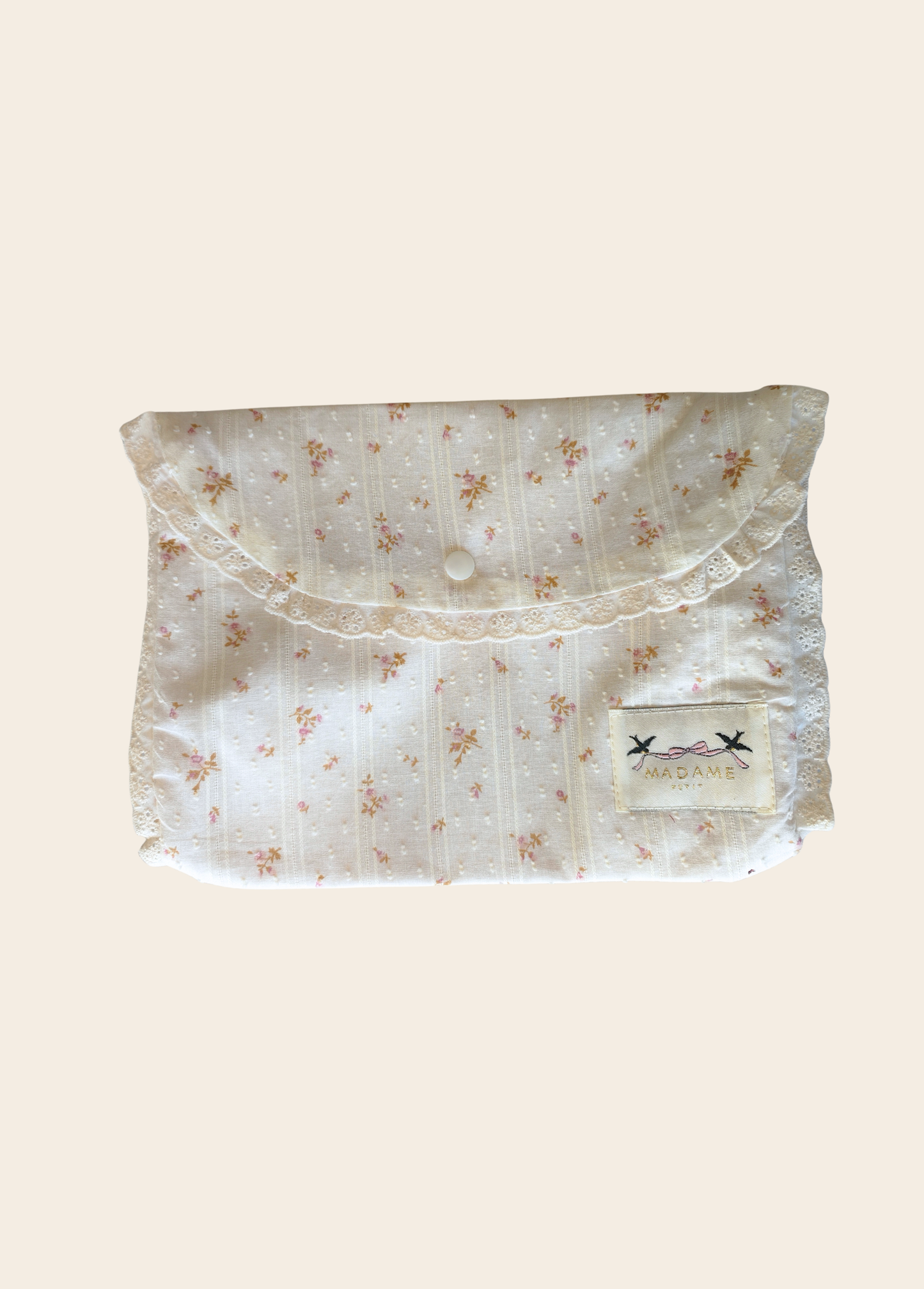 Bolsita Porta Muda Beige