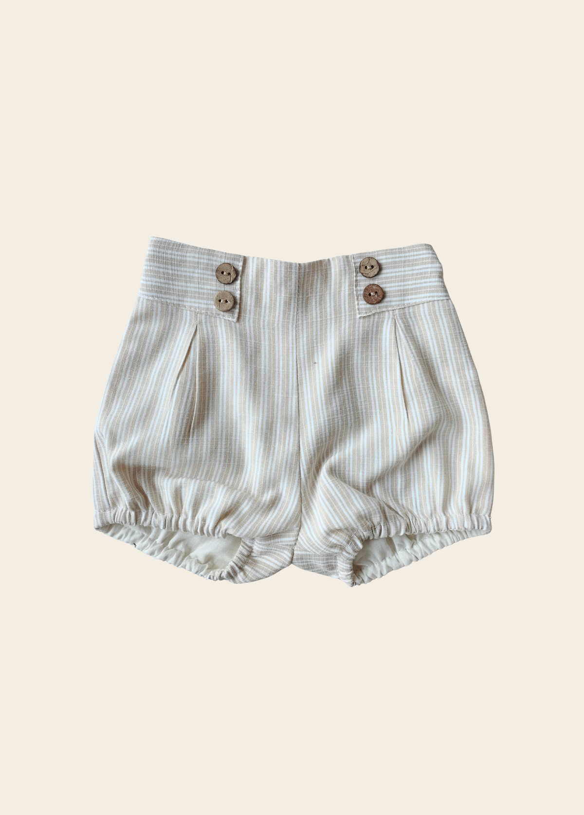 Cubrepañal Platino Rayas Beige