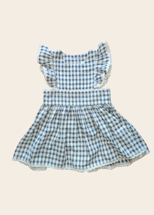 Vestido Ana Vichy Azul