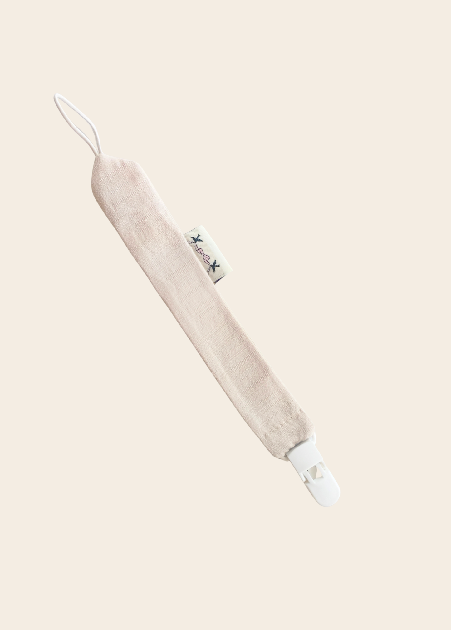 Porta Chupete  Beige