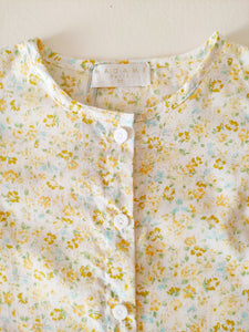 Blusa Fatima Flores Amarillas