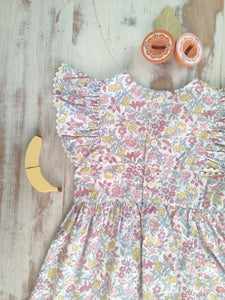 Vestido Elena burdeo