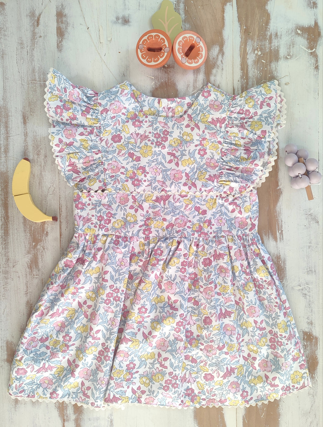 Vestido Elena burdeo
