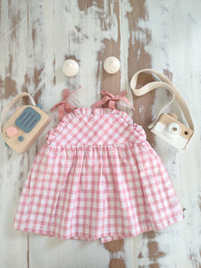 Vestido Calendula Rosado