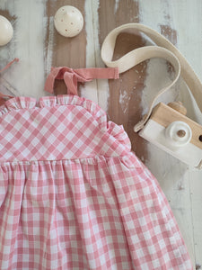 Vestido Calendula Rosado