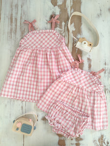 Vestido Calendula Rosado